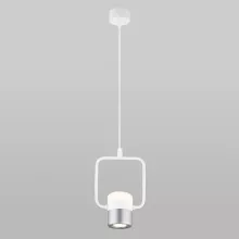 Eurosvet 50165/1 LED белый / серебро Подвесной светильник 